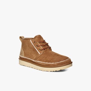 Ugg Neumel Stitch Men Classic Boots Brown (9876XUQNB)